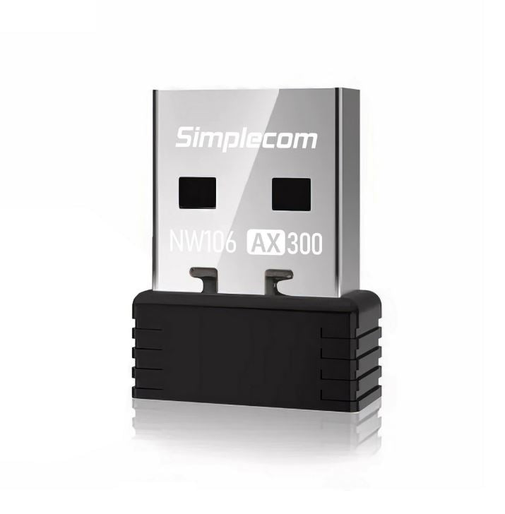 Simplecom NW106 AX300 2.4GHz Wi-Fi 6 USB Wireless Nano Adapter-0