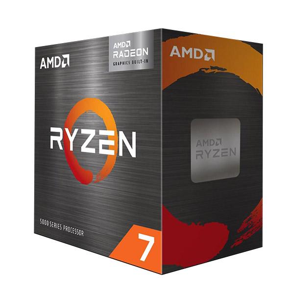 AMD Ryzen 7 5700G AM4 CPU, 8-Core/16 Threads, Max Freq 4.6GHz, 20MB Cache, 65W, Vega GFX + Wraith Cooler (RYZEN5000)(AMDCPU)-0