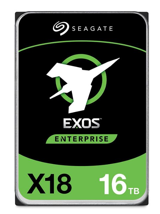 Seagate 16TB 3.5" SATA EXOS X18 Enterprise 512E/4KN, 6GB/S 7200RPM 24x7 data availability HDD. 5 Years Warranty-0