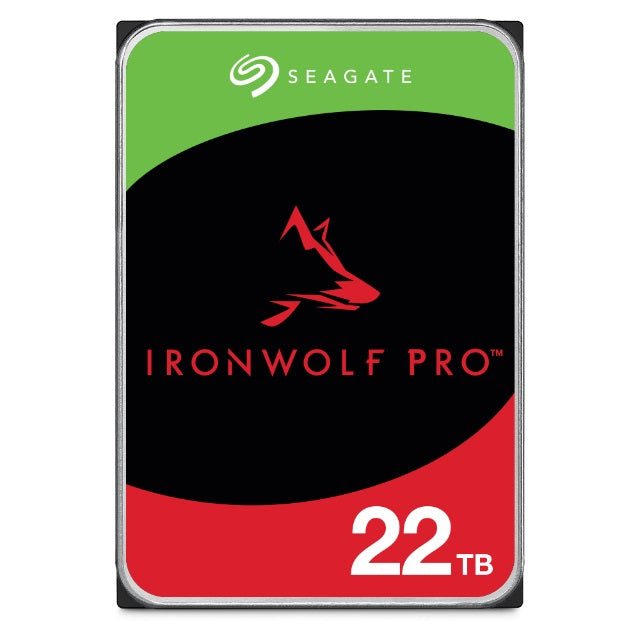 Seagate ST22000NT001 22TB IronWolf Pro 3.5" SATA3 NAS Hard Drive 24x7 Performance 7200 RPM 256MB Cache HDD. 5 Years Warranty-0