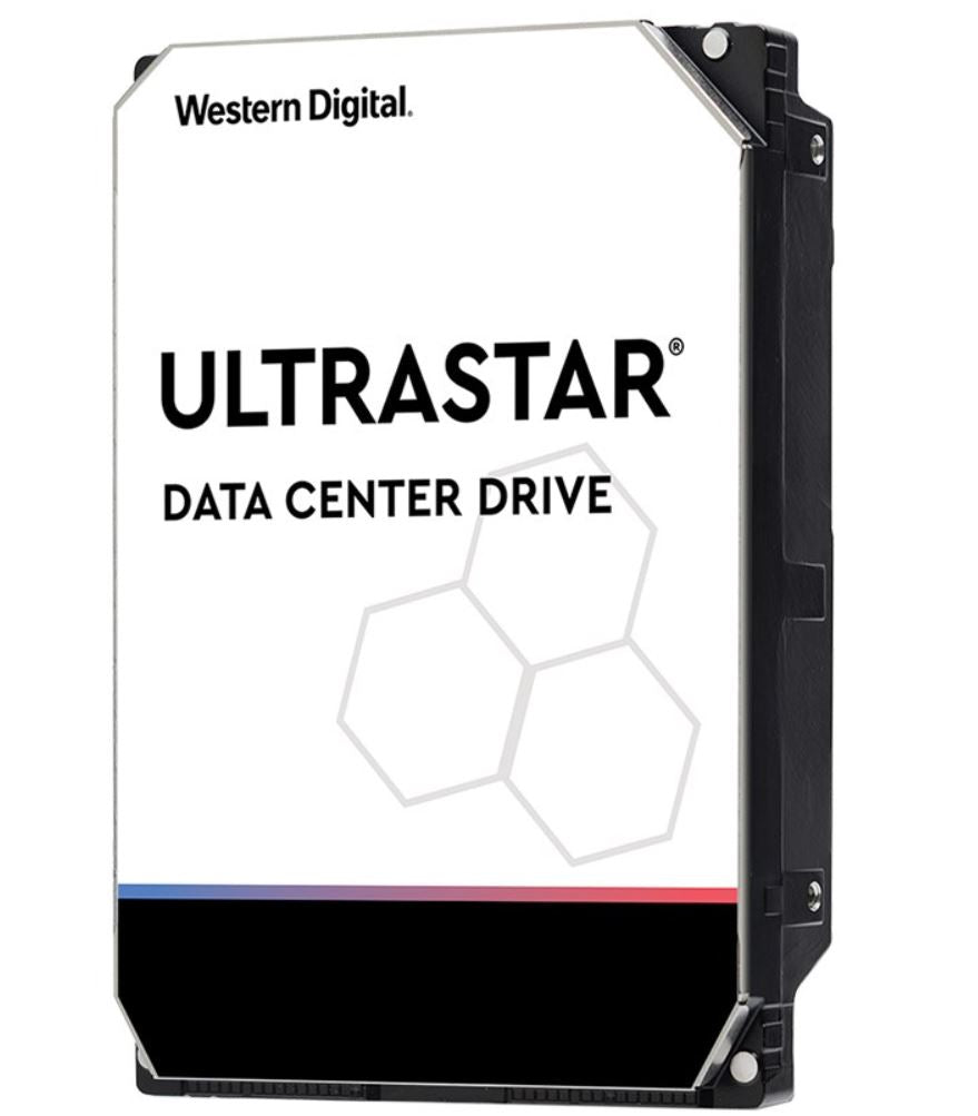 Western Digital WD Ultrastar 12TB 3.5" Enterprise HDD SATA 256MB 7200RPM 512E SE DC HC520 24x7 Server 2.5M hrs MTBF 5yrs wty HUH721212ALE604-0