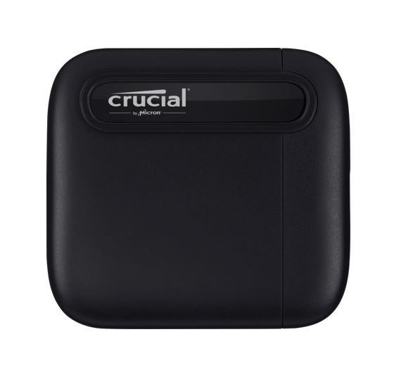 Crucial X6 1TB External Portable SSD 540MB/s USB3.2 USB-C USB3.0 Durable Rugged Shock Vibration Proof for PC MAC PS4 PS5 Xbox One Android iPad Pro-0