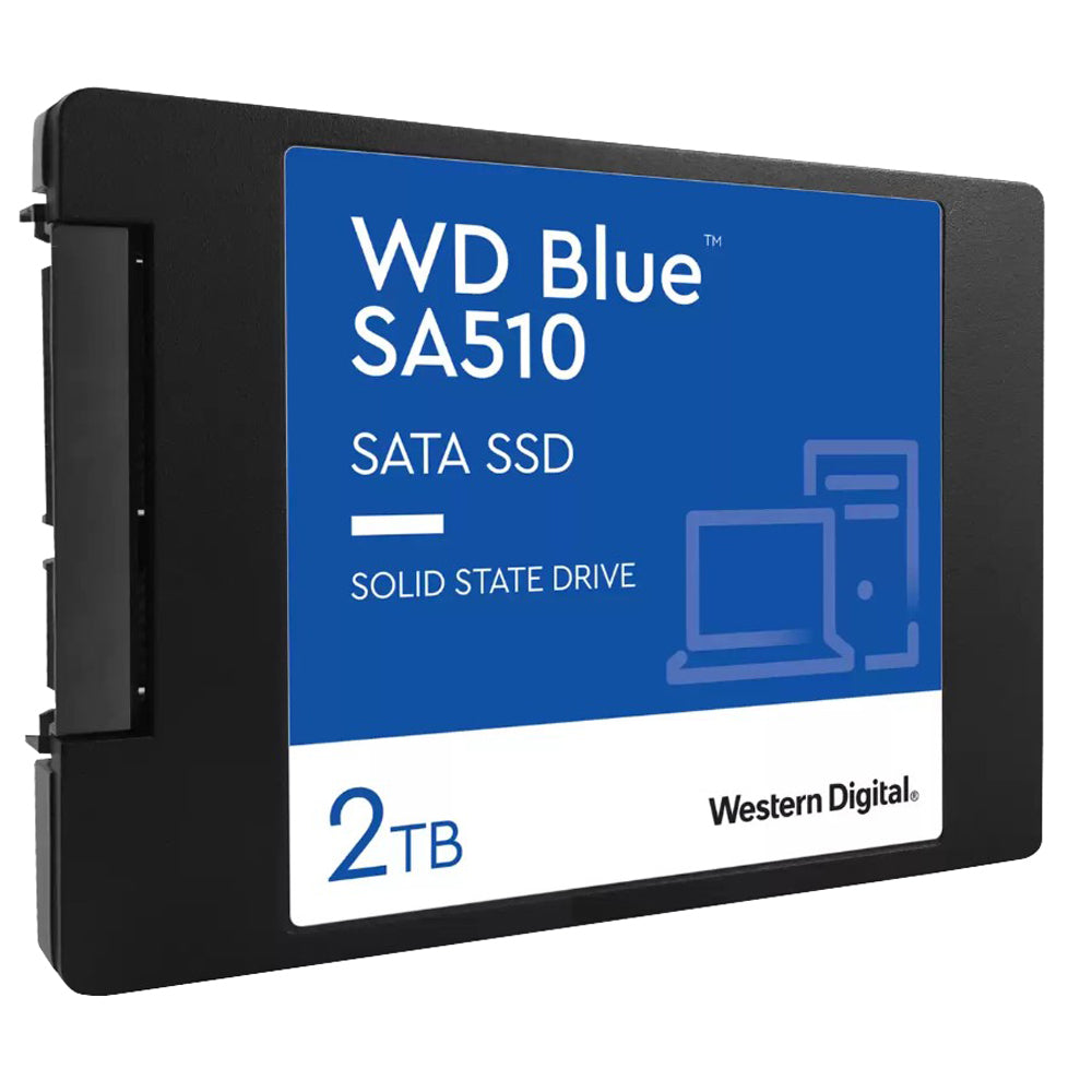 Western Digital WD 2TB Blue SA510 SATA SSD 2.5”/7mm Cased Read 560MB/s Write 520MB/s WDS200T3B0A  5-year Limited Warranty-0