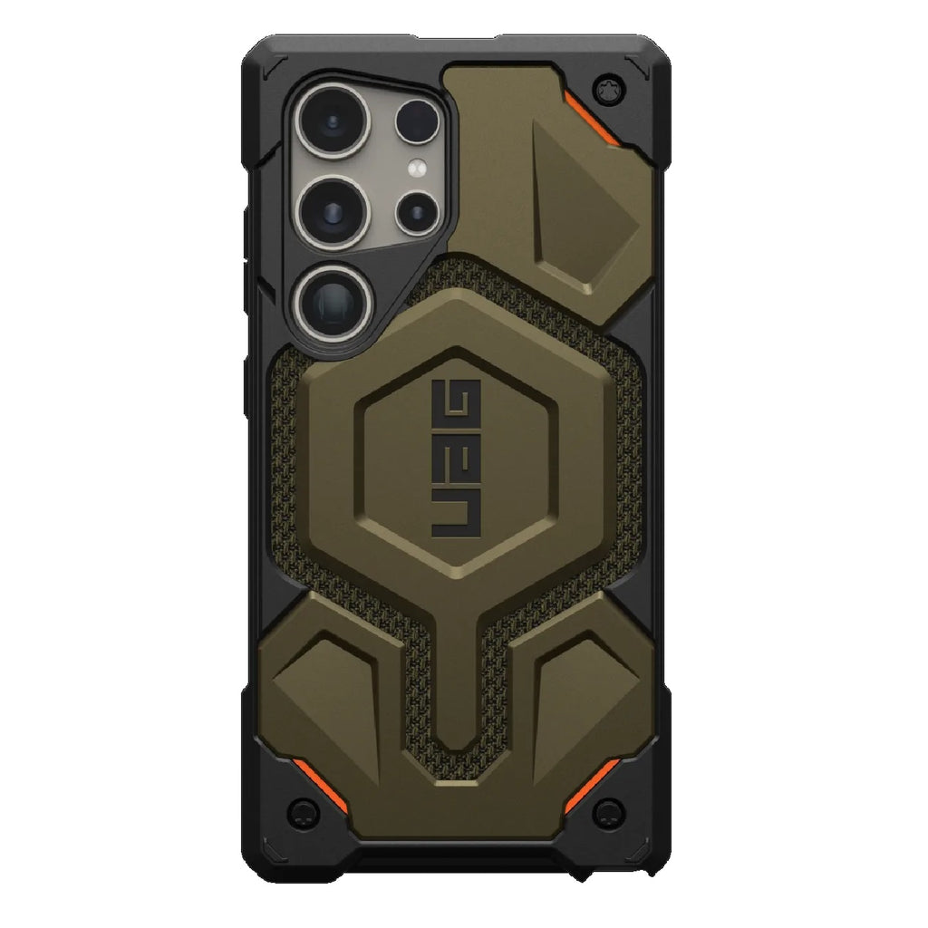 UAG Monarch Kevlar Samsung Galaxy S24 Ultra 5G (6.8") Case - Elemental Green (21441511397B),20ft. Drop Protection (6M),Multiple Layers,Tactical Grip-0