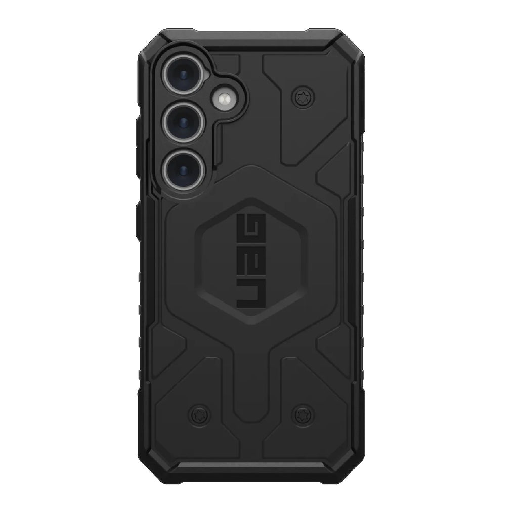 UAG Pathfinder Samsung Galaxy S24 5G (6.2") Case - Black (214422114040), 18ft. Drop Protection (5.4M), Raised Screen Surround, Armored Shell, Slim-0