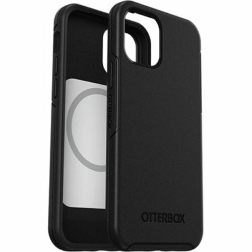 OtterBox Symmetry+ MagSafe Apple iPhone 12 / iPhone 12 Pro Case Black - (77-80138), Antimicrobial, DROP+ 3X Military Standard,Raised Edges,Ultra-Sleek-0