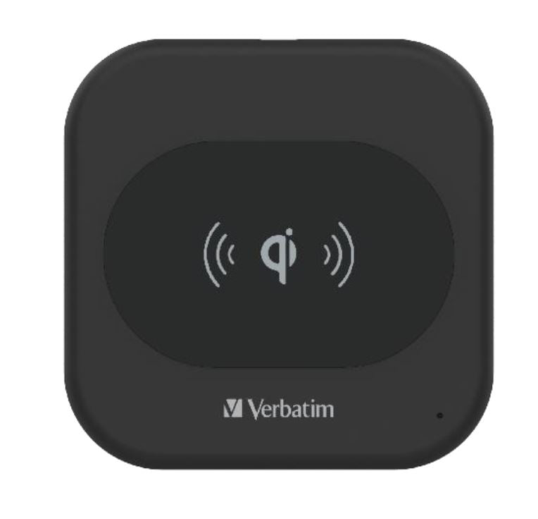 Verbatim Wireless Charger 15W - Black-0
