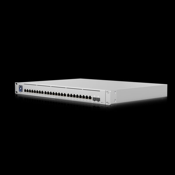 Ubiquiti UniFi Switch Enterprise 24-port PoE+ 12x2.5GbE 12x1GbE Ports, For Wi-Fi 6 AP, 2x 10g SFP+ Ports, Managed Layer 3 Switch (400W), Incl 2Yr Warr-0
