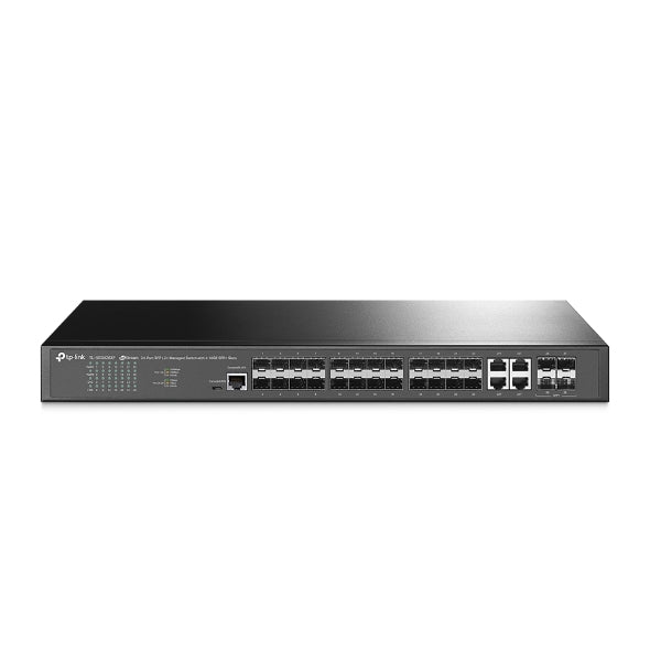 TP-Link TL-SG3428XF JetStream 24-Port SFP L2+ Managed Switch with 4 10GE SFP+ Slots  Omada-0