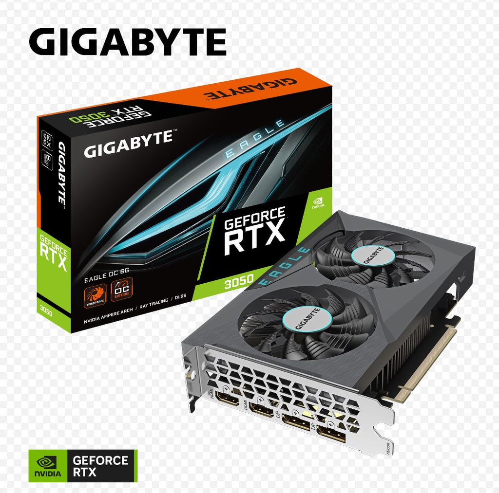 Gigabyte GeForce RTX™ 3050 EAGLE OC 6G-0