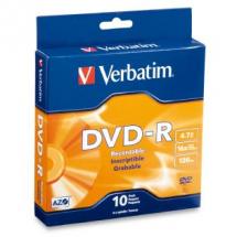 Verbatim DVD-R 4.7GB 10Pk Spindle 16x-0