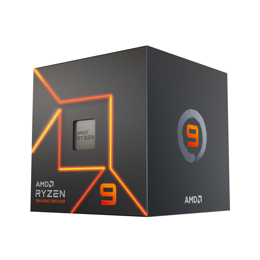 AMD Ryzen 9 7900 12 Cores / 24 Threads, 65 watts, Max Freq 5.4Ghz, 76MB Cache, Wraith Prism Cooler  Radeon Graphics-0