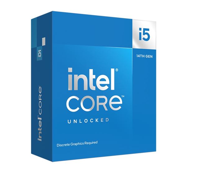 Intel i5 14600KF CPU 4.0GHz (5.3GHz Turbo) 14th Gen LGA1700 14-Cores 20-Threads 24MB 125W Graphic Card Required Unlocked Retail Raptor Lake no Fan-0