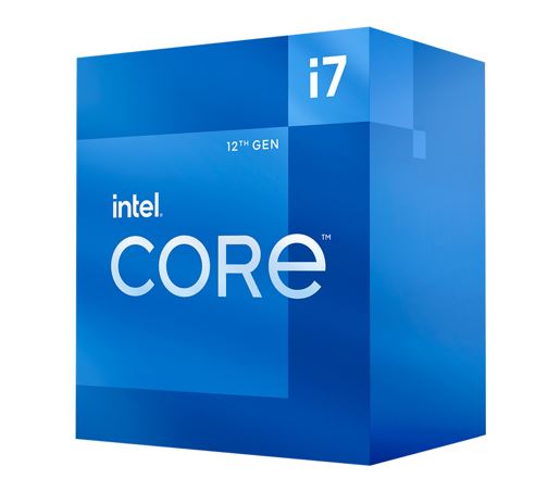 Intel i7 12700 CPU 3.6GHz (4.9GHz Turbo) 12th Gen LGA1700 12-Cores 20-Threads 25MB 65W UHD Graphic 770 Unlocked Retail Box Alder Lake with fan-0
