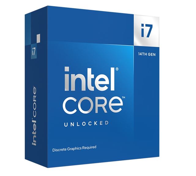 Intel i7 14700KF CPU 4.3GHz (5.6GHz Turbo) 14th Gen LGA1700 20-Cores 28-Threads 33MB 125W Graphic Card Required Unlocked Retail Raptor Lake no Fan-0