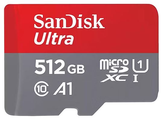 SanDisk 512GB Ultra MicroSDXC UHS-I Memory Card - 150MB/s -Capacity: 512GB - Compatibility_ Compatible with microSDHC and microSDXC (SDSQUAC-512G-GN6)-0