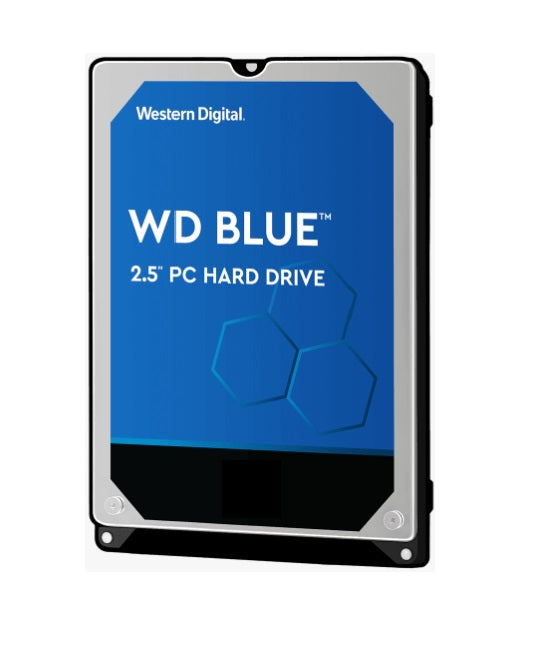 Western Digital WD Blue 2TB 2.5" HDD SATA 6Gb/s 5400RPM 128MB Cache SMR Tech 2yrs Wty-0