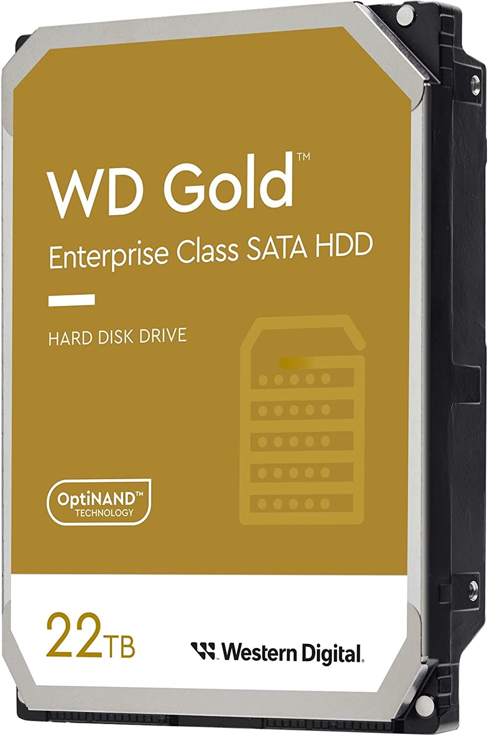 Western Digital 22TB WD Gold Enterprise Class SATA Internal Hard Drive HDD - 7200 RPM, SATA 6 Gb/s, 512 MB Cache, 3.5"- 5 Years Limited Warranty-0