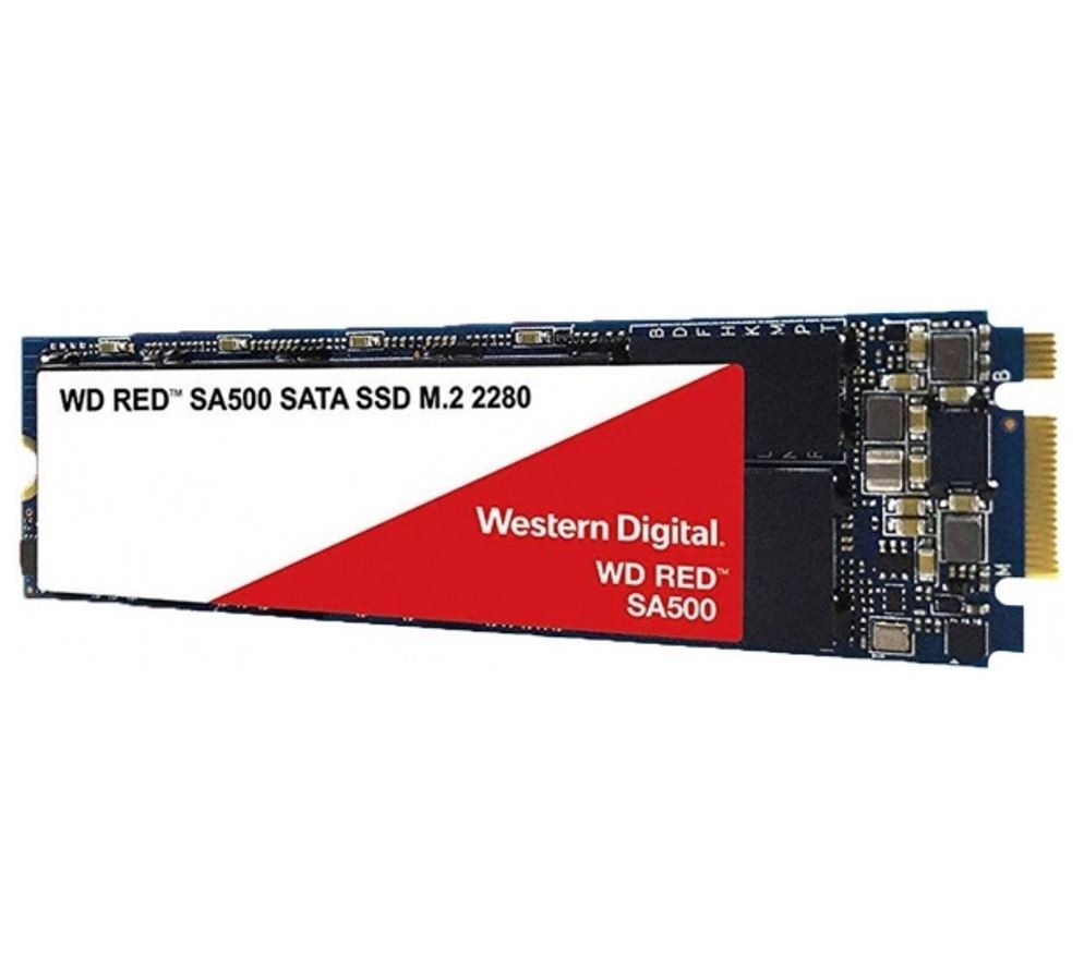 Western Digital WD Red SA500 2TB M.2 SATA NAS SSD 24/7 560MB/s 530MB/s R/W 95K/85K IOPS 1300TBW 2M hrs MTBF 5yrs wty LS-0