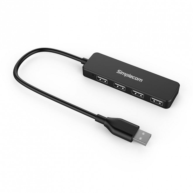Simplecom CH241 Hi-Speed 4 Port Ultra Compact USB 2.0 Hub-0