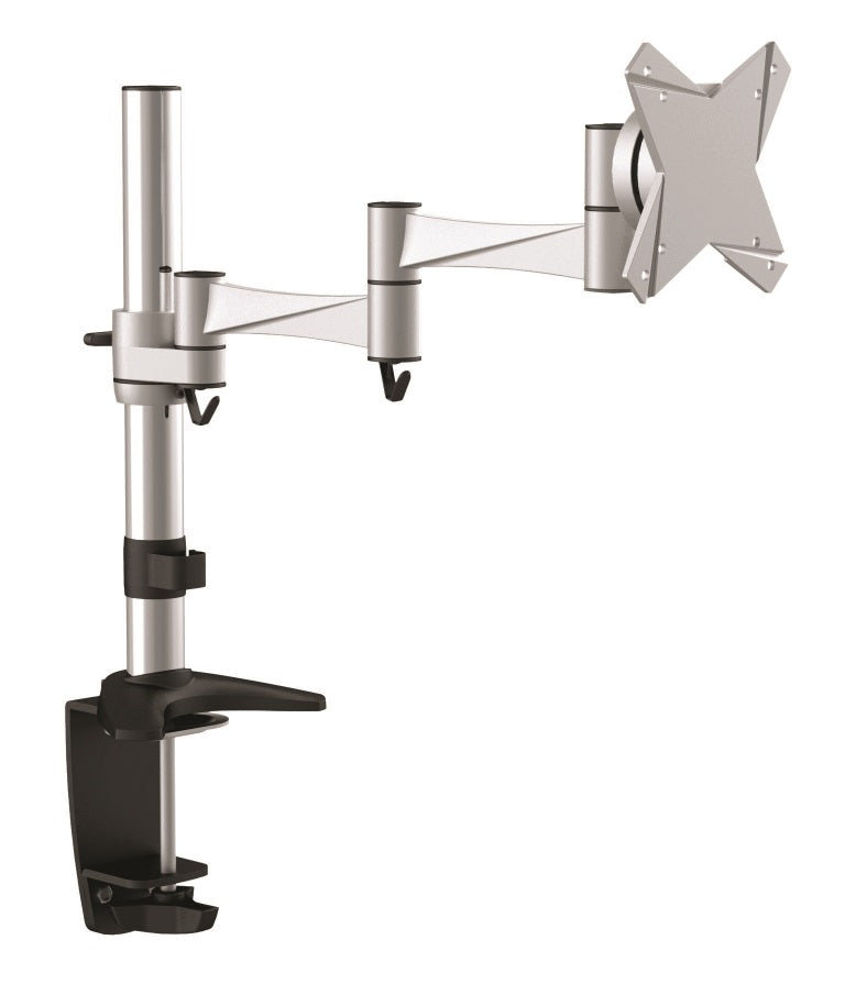 Astrotek Monitor Arm Desk Mount Height Adjustable Stand for Single LCD Display 23.8" 24" 27" 8kg 30° Tilt 180° Swivel 360° Pivot VESA 75x75 100x100-0