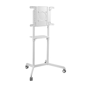 Brateck Rotating Mobile Stand for Interactive Display Fit 37"-70" Up to 70Kg - White(LS)-0