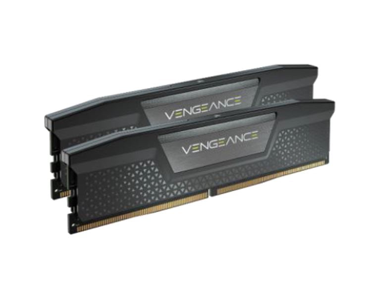 Corsair Vengeance 64GB (2x32GB) DDR5 UDIMM 5200MHz C40 1.25V Desktop Gaming Memory Black-0