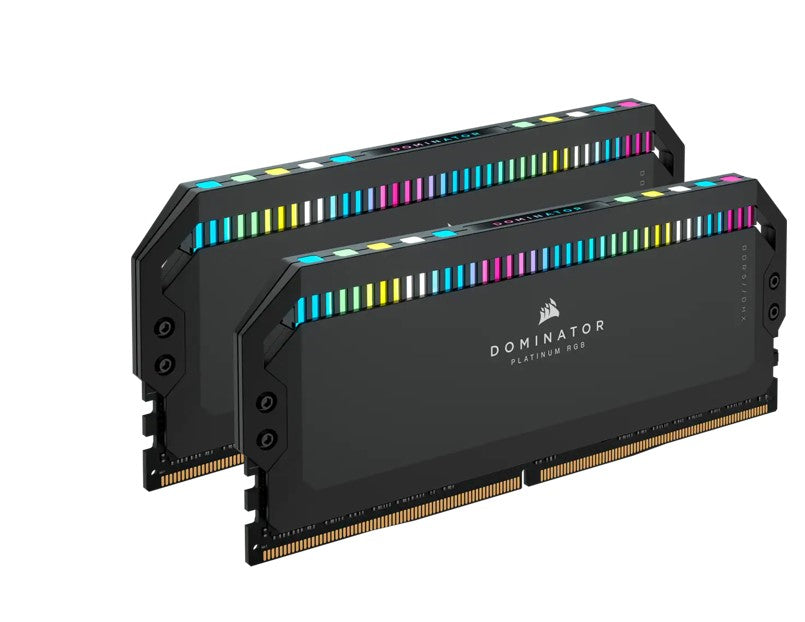 Corsair Vengeance RGB 64GB (2x32GB) DDR5 UDIMM 5600MHz C36 1.25V Desktop Gaming Memory Black Optimized-0