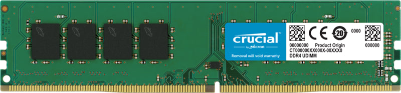 Crucial 32GB (1x32GB) DDR4 UDIMM 3200MHz CL22 1.2V Dual Ranked Desktop PC Memory RAM ~CT32G4DFD8266-0