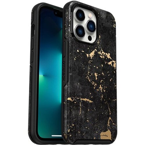 OtterBox Symmetry Apple iPhone 13 Pro Case Enigma (Black Graphic) - (77-83576), Antimicrobial, DROP+ 3X Military Standard, Raised Edges, Ultra-Sleek-0