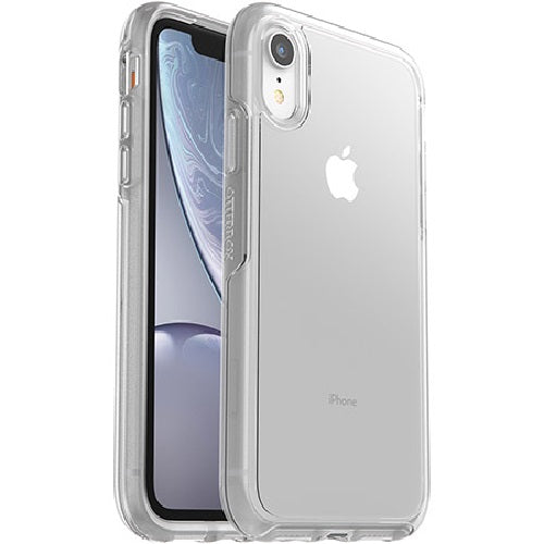 OtterBox Symmetry Clear Apple iPhone XR Case Clear - (77-59875), Antimicrobial, DROP+ 3X Military Standard,Raised Edges,Ultra-Sleek,Durable Protection-0