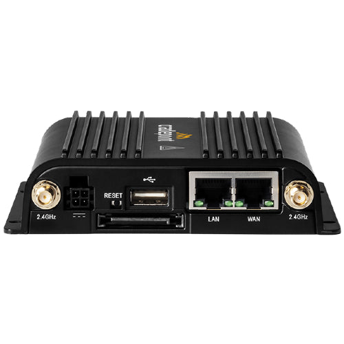 Cradlepoint IBR600C IoT Router, Cat 4, IoT Plan, 2x SMA cellular connectors, 1x GbE Ports, Dual SIM, 3 Year NetCloud-0