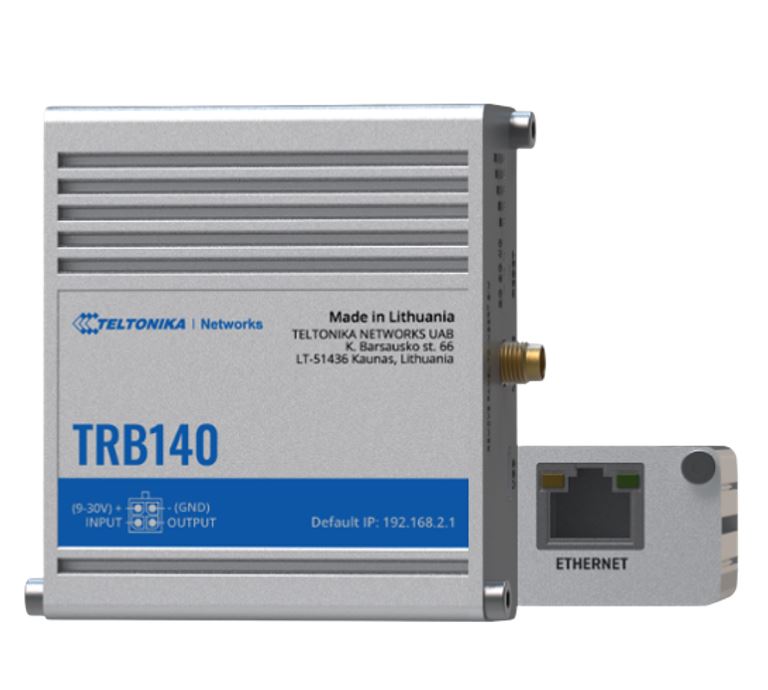 Teltonika TRB140 - Small, lightweight, powerful and cost-efficient Linux based 4G LTE Industrial Gateway board with Ethernet interface-0