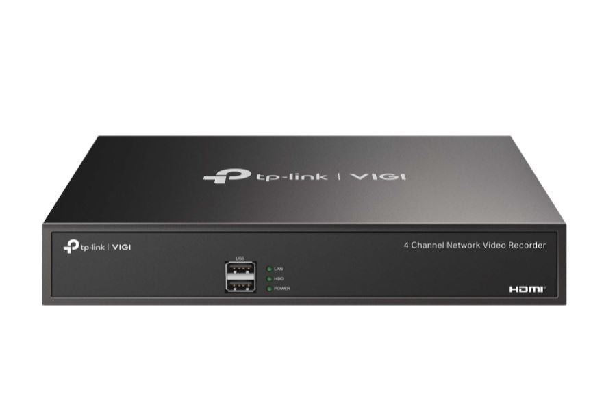 TP-Link VIGI NVR1004H VIGI 4 Channel Network Video Recorder (HDD Not Included)-0