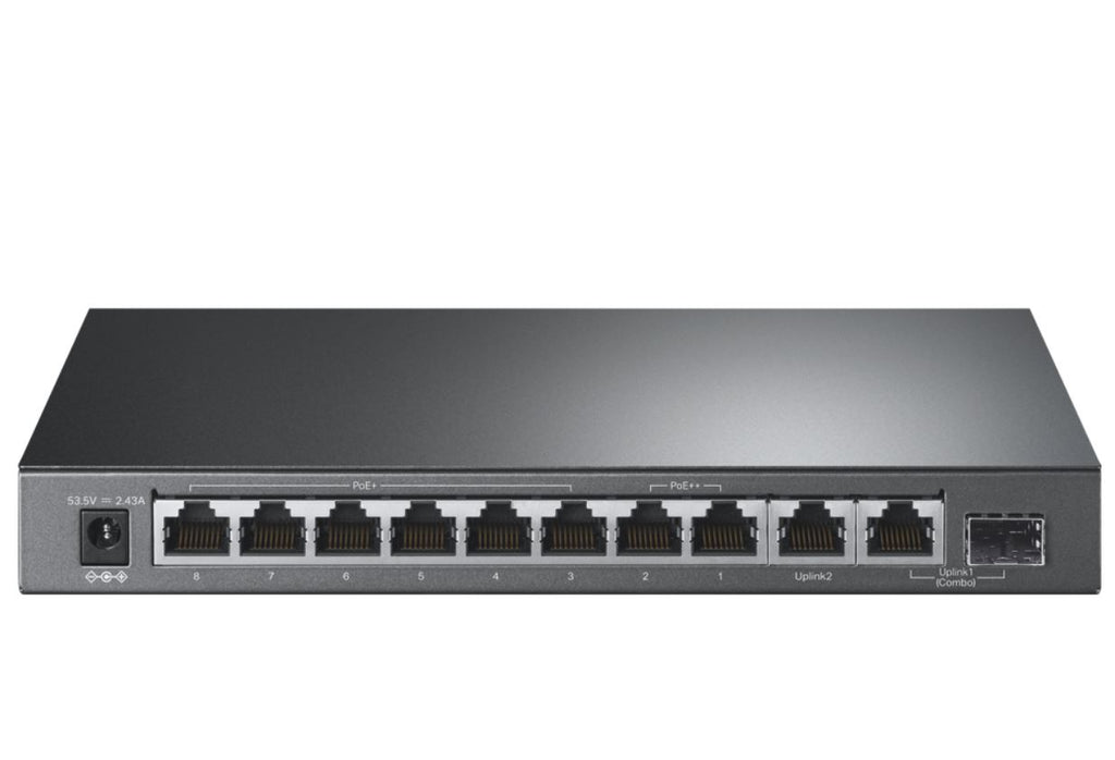 TP-Link TL-SG1210PP 10-Port Gigabit Desktop Switch with 6-Port PoE+ and 2-Port PoE++-0