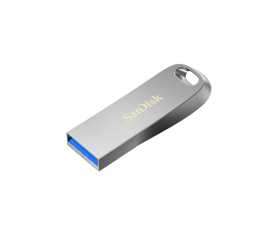 SanDisk 64GB Ultra Luxe USB3.1 Flash Drive Memory Stick USB Type-A 150MB/s capless sliver 5 Years Limited Warranty-0