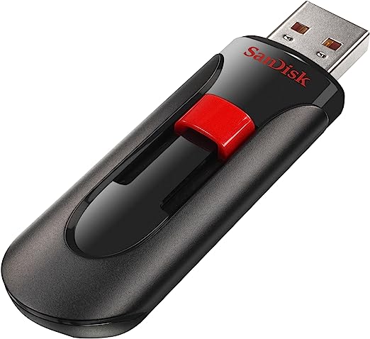 SANDISK CRUZER GLIDE USB 2.0 FLASH DRIVE 64GB SDCZ60-064G-B35-0