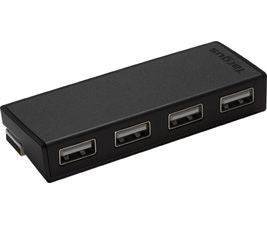 Targus 4-Port USB Hub Black -  Compatible with PC and MAC-0