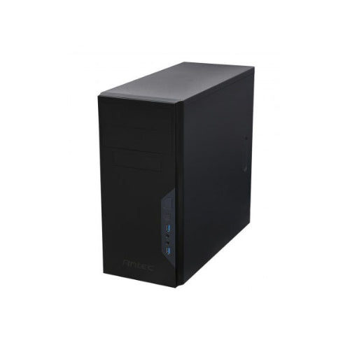 Antec VSK3000B-U3 Micro ATX Case. 2x USB 3.0 Thermally Advanced Builder's Case. 1x 92mm Fan. 2x 5.25", 1x Ext 3.5", All Black. Two Years Wty-0