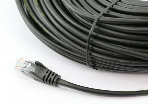 8Ware CAT6A Cable 15m - Black Color RJ45 Ethernet Network LAN UTP Patch Cord Snagless-0