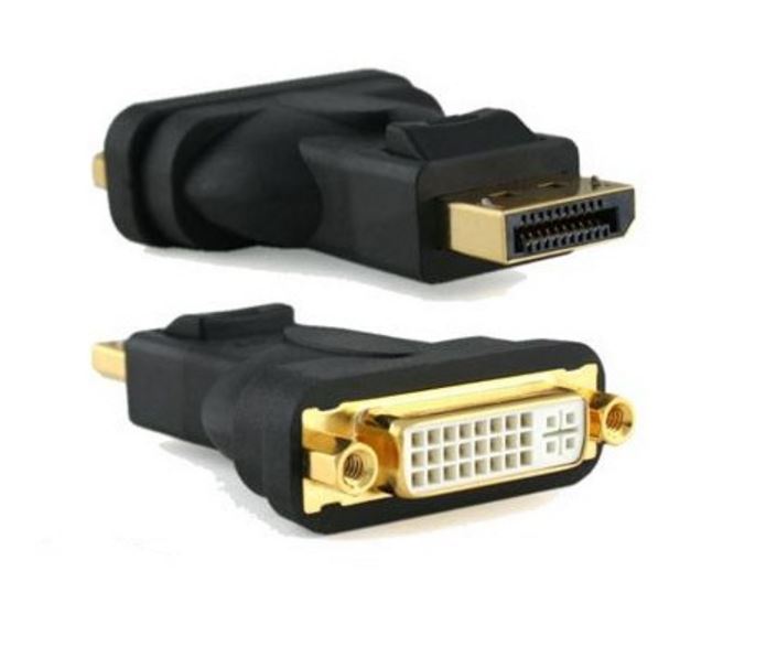 Astrotek DisplayPort DP to DVI-D Adapter Converter 20 pins Male to DVI 24+1 pins Female-0