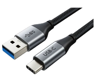 Astrotek USB-C to USB-A Cable 3m Male to Male USB3.1 Type-C to USB3.0 Charger Cord for Samsung Galaxy A10/A20/A51/S10/S9/S8-0