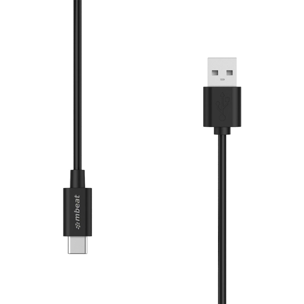 mbeat® Prime 1m USB-C To USB Type-A 2.0 Charge And Sync Cable - High Quality/480Mbps/Fast Charging for Macbook Pro Google Chrome Samsung Galaxy Huawei-0