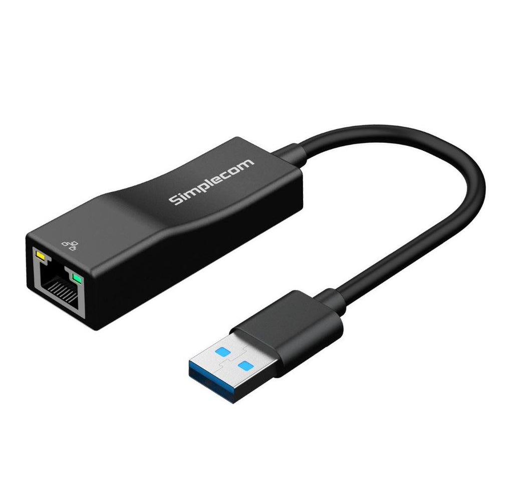 Simplecom NU302 SuperSpeed USB 3.0 to RJ45 Gigabit 1000Mbps Ethernet Network Adapter-0