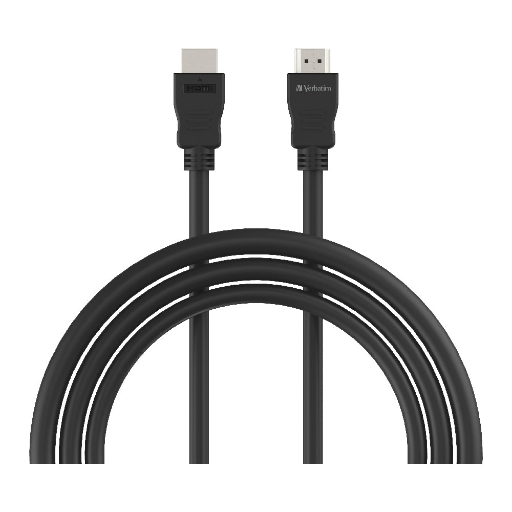 Verbatim HDMI Cable 1m - Black Support 4K FHD-0