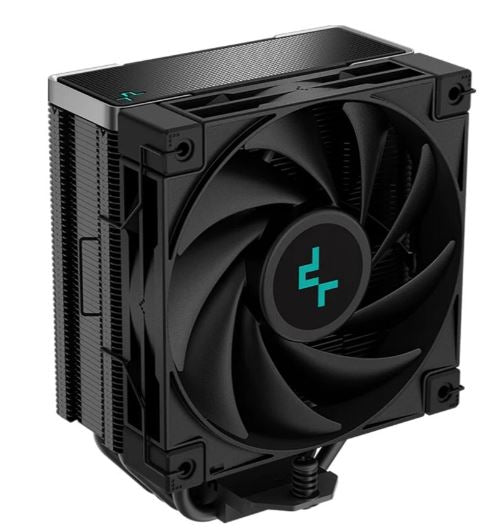 DeepCool AK400 Zero Dark CPU Cooler, 4 Heat Pipe, High-Performance FDB Fan, 220W Heat Dissipation, Intel LGA1700/1200/1151/1150/1155/ AMD AM5/AM4-0