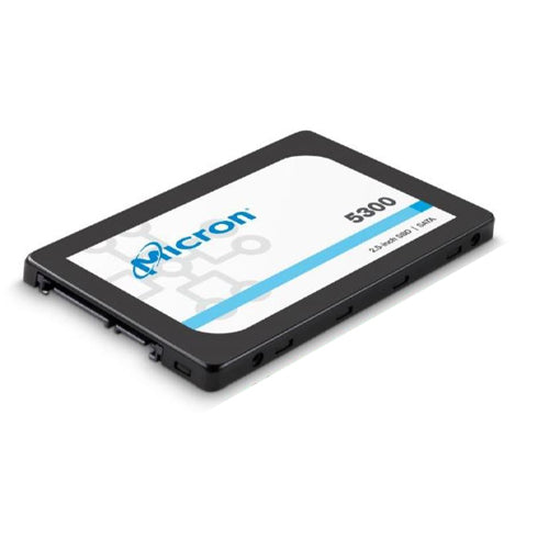 Micron 5300 MAX 1.92TB 2.5" SATA Enterprise SSD 540R/520W MB/s 95K/75K IOPS 17520TBW 5DWPD 3M hrs MTTF AES 256-bit encryption Server Data Centre 5yrs-0