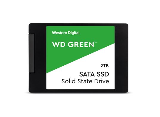 Western Digital WD Green 2TB 2.5" SSD SATA 545R/430W MB/s 80TBW 3D NAND 7mm 3 Years Warranty-0