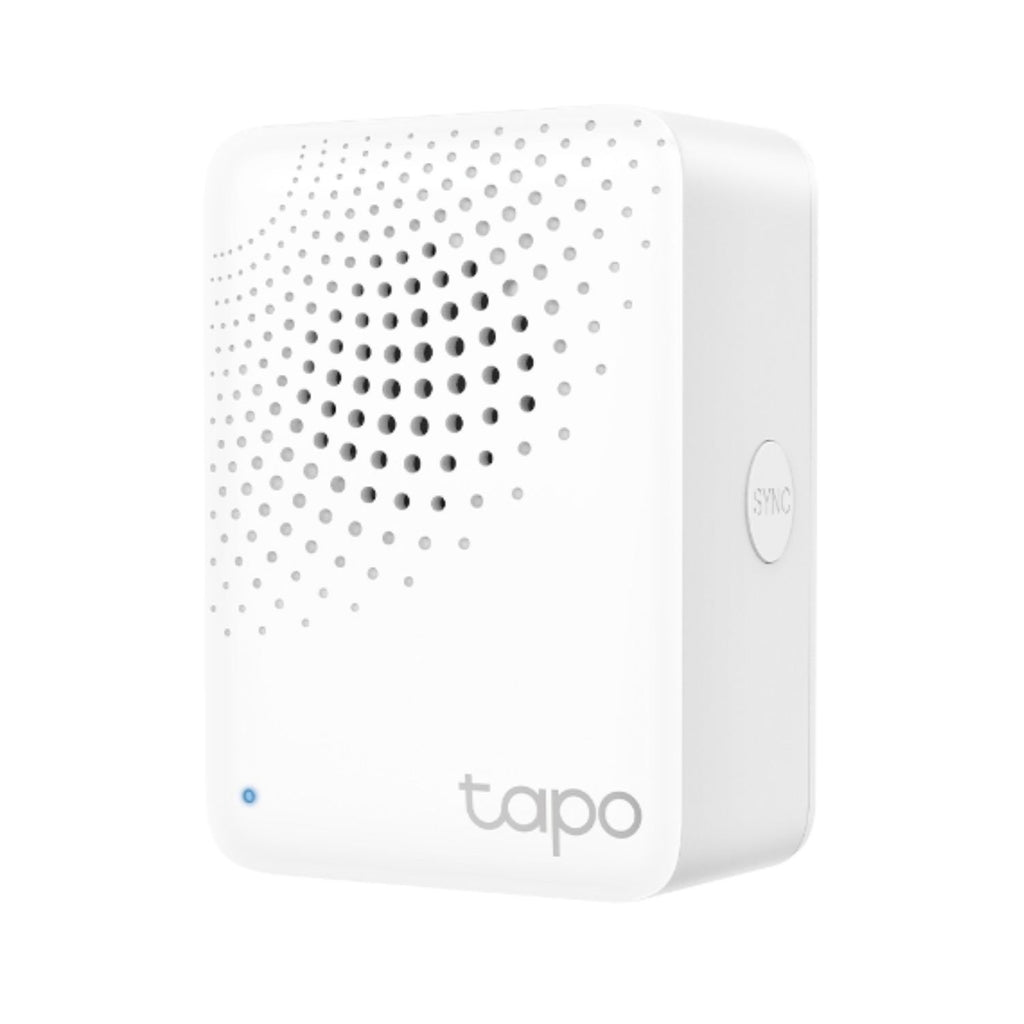 TP-Link Tapo Smart IoT Hub with Chime, Whole-Home Coverage, Low-Power Wireless Protocol , Smart Alarm, Smart Doorbell (Tapo H100）-0