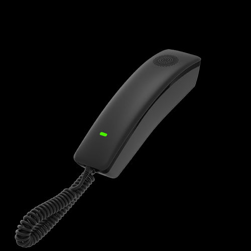 Fanvil H2U Compact IP Phone, 2 SIP Lines, HD Audio, Desk/Wall Mount, 10 Speed Dial Keys, PoE, 3 Way Conference, 2 Year Warranty - Black-0